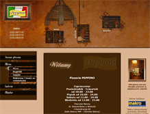 Tablet Screenshot of peppino.pl